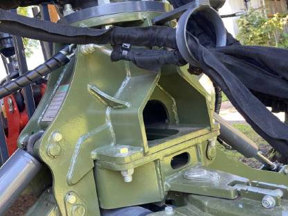 Bild 6:Farma T7 Rückewagen