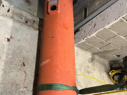 Bild 2:Säulenschwenkkran 500 kg Demag Konecranes