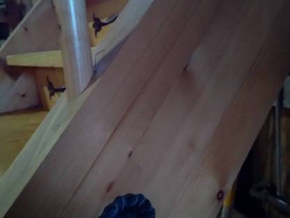 Holztreppe