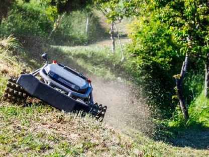 Mowrator S1 4WD 18 Ah Rasenmäher Böschungsmäher Hangmäher