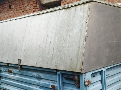 Bild 2:VW T3 Typ 247 Doppelkabine 3S-HintBank 1,7 Mediumblau