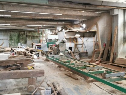 Bild 4:Blockbandsäge, Blockbandsäge aus Insolvenz