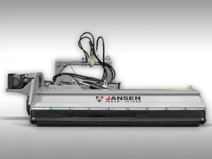 Bild 3:Böschungsmulcher Jansen AGF140-AGF240