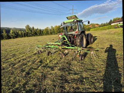 Bild 2:Stoll Z550 Hydro Kreiselheuer Wender