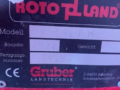 Bild 4:Grubber 4.0 H Rotoland
