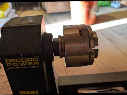 Bild 5:Record Power DML 250 inkl. Drechseleisen