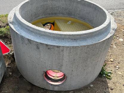 Bild 3:Schachtboden DN 1.000