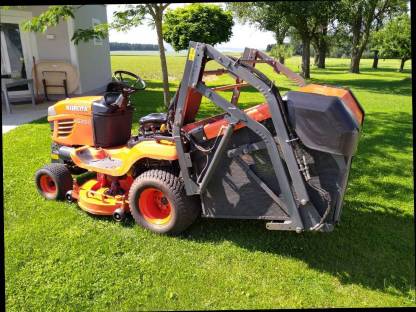 Bild 2:Kubota G23II Diesel Profimäher Mulcher Rasentraktor