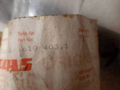 Bild 2:Welle Claas Mähdrescher Einzug Schnecke 610.403.1