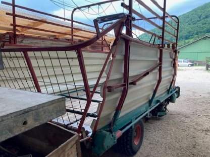Bild 2:Steyr Hamster 802V – gebrauchter Ladewagen