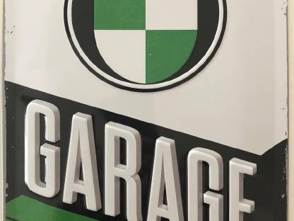 Blechschild 40 x 30 cm Puch Garage