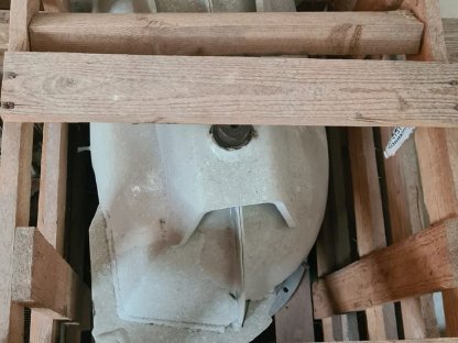 Bild 2:Claas Lexion:Entlerrohr mit Rohrbogen