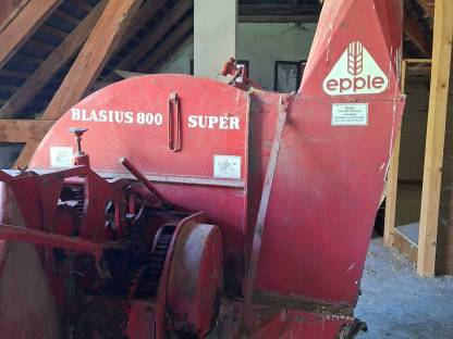 Bild 5:Strohhäcksler Blasius 800 super von Epple