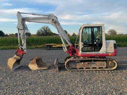 Takeuchi TB175 Powertilt Bagger, Motor vor 1.200 h neu