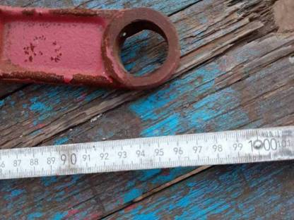 Bild 2:Bedienhebel Köla Ladewagen