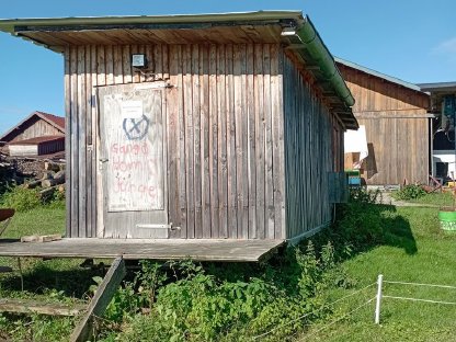 Bild 2:Hütte, Hühnerstall, Mobilstall, Partyhütte, Bauwagen fahrbar