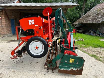 Bild 9:Kreiselegge mit Sämaschine Vogel Noot, Reform Semo 100, 3 m