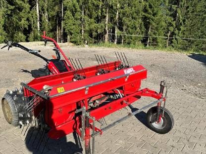 Bild 2:Bandrechen für Köppl Einachsmäher