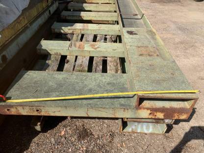 Bild 4:12 Stk. Schwerlastregal Steher Höhe 4,6 m und 4,2 m