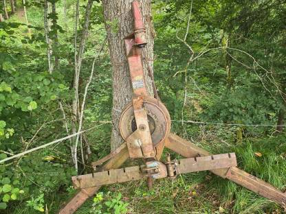 Bild 7:Seilwinde für Traktor