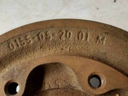 Bild 4:Keilriemenscheibe für Kurbelwelle Deutz Traktor