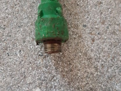 Wasserleitungsübergänge von PVC auf Metall