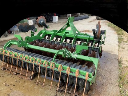 Bild 3:Scheibenegge mit Gummiwalze BIDELL – 2,5 m