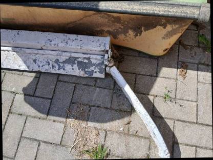 Bild 3:Schrapper Mistschieber