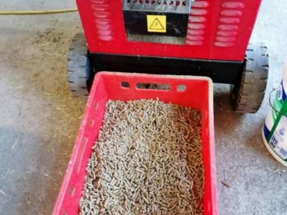 Bild 3:Pelletspresse Magic Pelletatrice