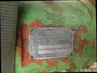 Bild 2:Deutz-Fahr KH 500 Kreiselheuer