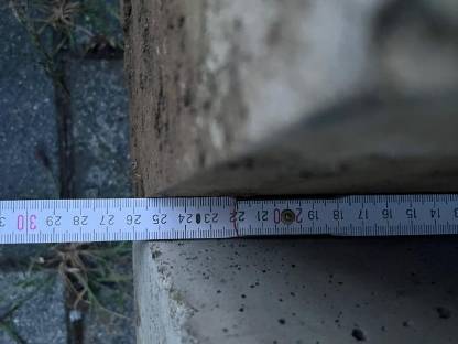 Bild 6:Punktfundament Betonfundament