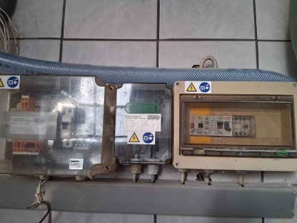 Bild 3:Melkstand Westfalia 4er Tandem