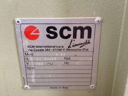 Bild 3:SCM Dickenhobelmaschine