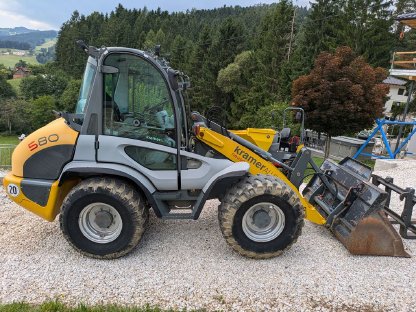 Bild 3:Kramer Allrad 580 inkl. Schaufel, Palettengabel