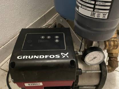 Grundfos Druckerhöhungspumpe Wasser