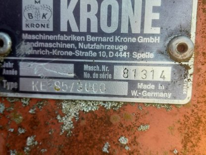 Bild 5:Krone Kreiselegge 3m