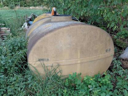 Bild 3:2 Stk. Wassertanks Speidel je 3.000 l