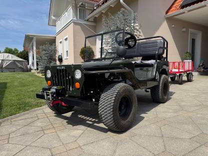 Mini Jeep Willys Elektro Hillbil