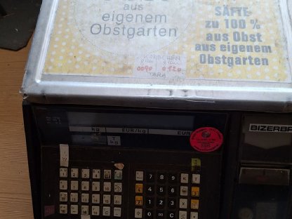 Bild 2:Bizerba Waage BW-L 100 Pultwaage