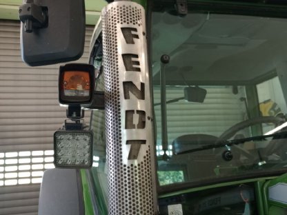 Auspuffblech Fendt 200 Vario