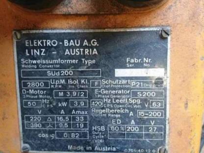 Bild 3:Elektroden Schweißgerät