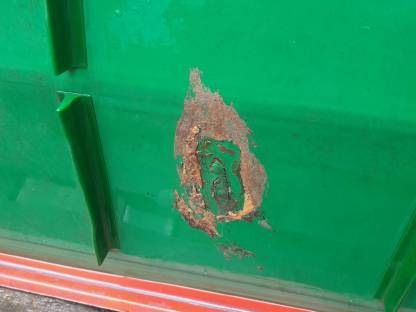 Bild 4:Förderband Pöttinger Ernteboss