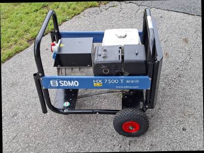 SDMO Stromerzeuger mit Honda Motor HX 7500 T