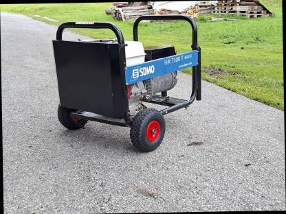 Bild 3:SDMO Stromerzeuger mit Honda Motor HX 7500 T