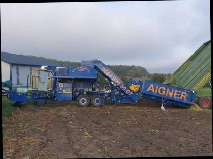 Bild 2:Wir pressen Ihren Mais in Rundballen