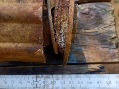 Bild 2:Gelenkwelle ca. 85 cm lang