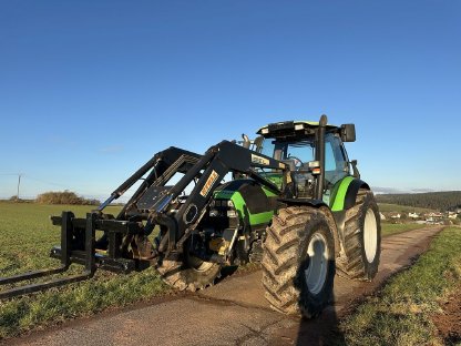 Bild 6:Deutz Agrotron 150 New Stoll Robust F50 Frontlader, Druckluft