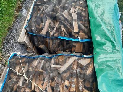 Bild 4:Brennholz Buche/Fichte