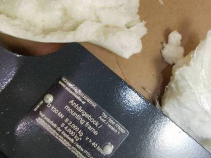 Bild 2:Scharmüller Anhängerbock und Zugmaul