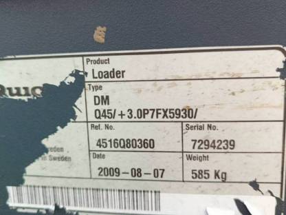 Bild 7:Frontlader Quicke Q45